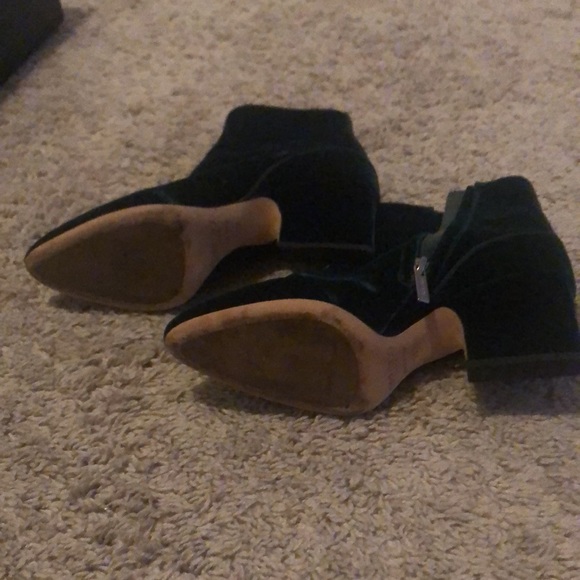 Jimmy Choo green velvet ankle boots size 35.5 - Picture 7 of 16